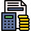 calculator, accounting, budget, tax, calculate, expense, business, and, finance