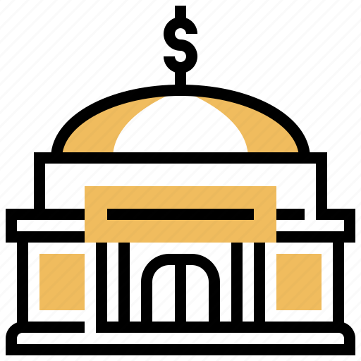 Architecture, bank, building, financial, institution icon - Download on Iconfinder
