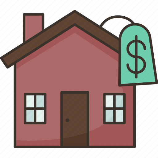 Assets, house, value, property, mortgage icon - Download on Iconfinder