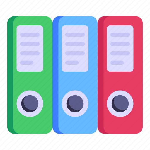 Office files, binders, archives, ring binders, documents icon - Download on Iconfinder