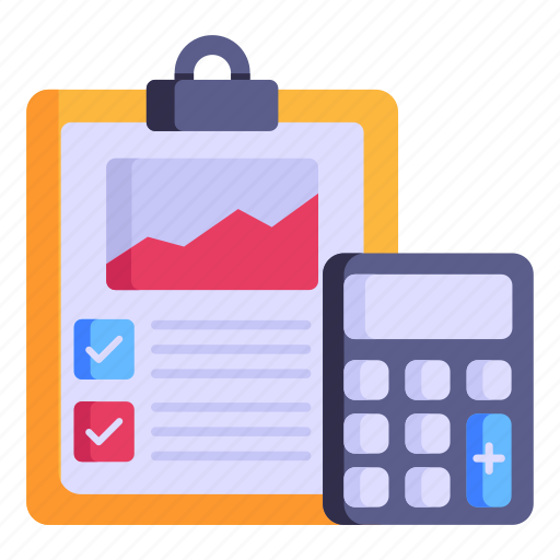 Checklist, accounting list, to do, business report, calculation report icon - Download on Iconfinder