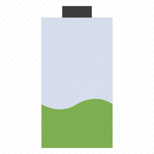 Battery, electric, electricity, energy, low icon - Download on Iconfinder