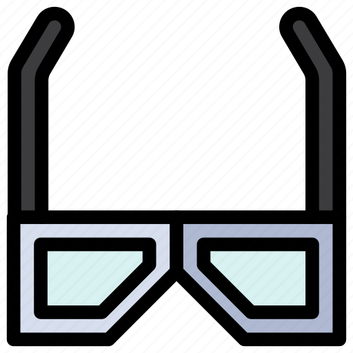 Entertainment, glasses, hd, tv, watch icon - Download on Iconfinder