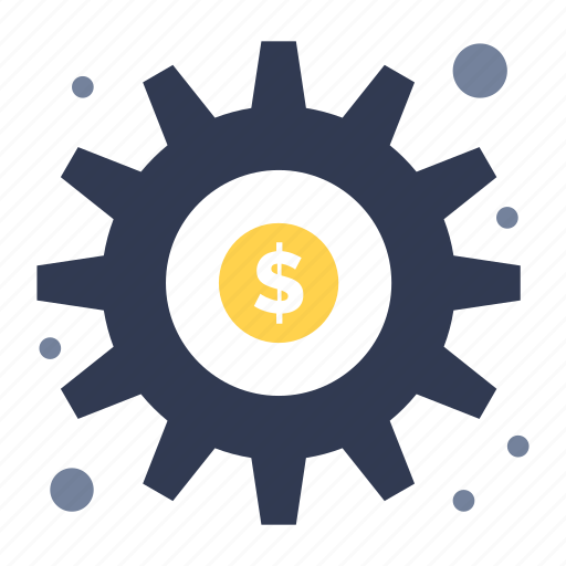 Dollar, gear, generate, money, options icon - Download on Iconfinder