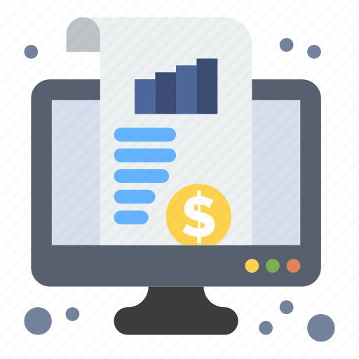 Chart, dashboard, kpi, money, monitor icon - Download on Iconfinder