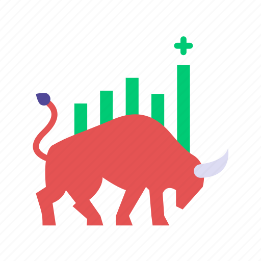 Bull market, market, stock, up, finance, business, investment icon - Download on Iconfinder