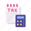 tax calculator, calculation, scientific calculator, finance, accounting, budget, percent, receipt 