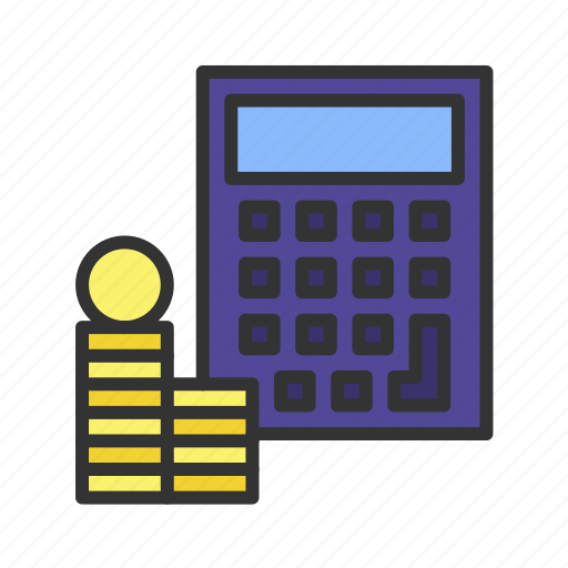 Accounting, math, calculation, pencil, scientific calculator, finance, machine icon - Download on Iconfinder