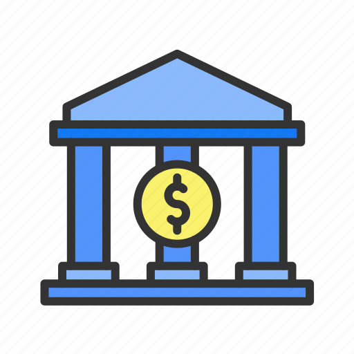 Bank, building, banking, finance, enterprise, business, state bank icon - Download on Iconfinder