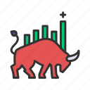 bull market, market, stock, up, finance, business, investment, growth