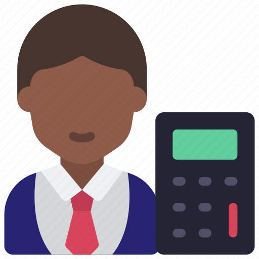 Accountant, male, accountancy, job, profession icon - Download on Iconfinder