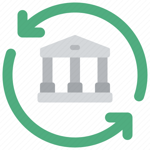 Bank, transfer, banking, transfers, money icon - Download on Iconfinder