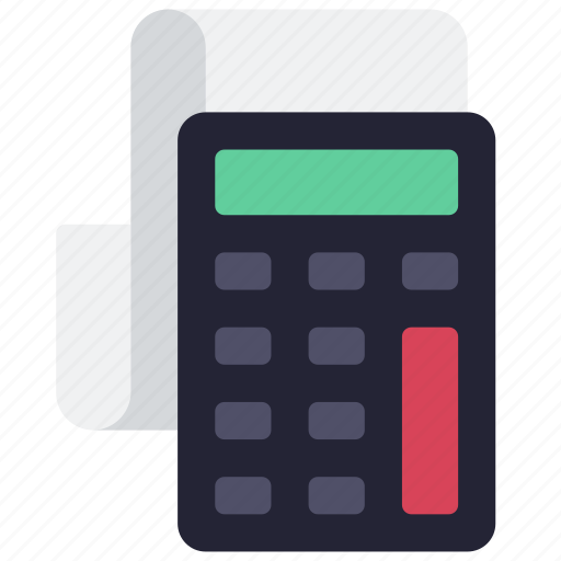 Calculator, receipt, calculate, maths, receipts icon - Download on Iconfinder