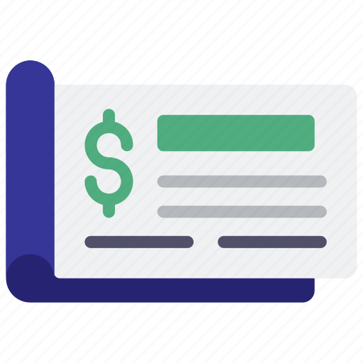 Cheque, book, checkbook, bank, document icon - Download on Iconfinder