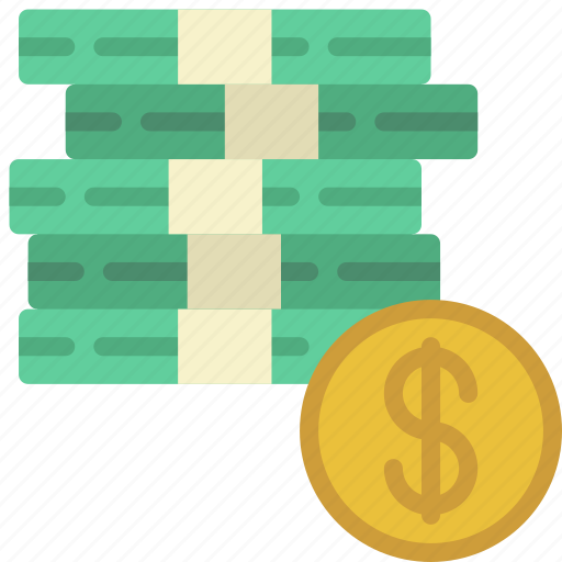 Money, stack, cash, finances, stacked icon - Download on Iconfinder