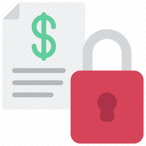 Secure, financial, document, locked, security icon - Download on Iconfinder
