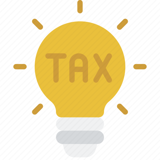 Tax, ideas, light, bulb, smart icon - Download on Iconfinder