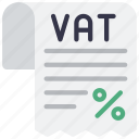 vat, receipt, value, added, tax
