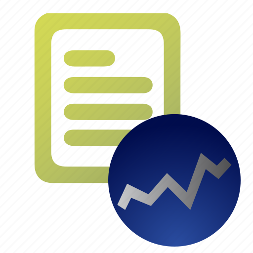 Accounting, document, find, report, search, statistics, stats icon - Download on Iconfinder