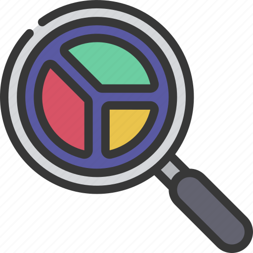 Data, research, info, loupe, magnifying, glass icon - Download on Iconfinder