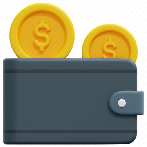 Save, money, accounting, wallet, coin, finance, 3d icon - Download on Iconfinder