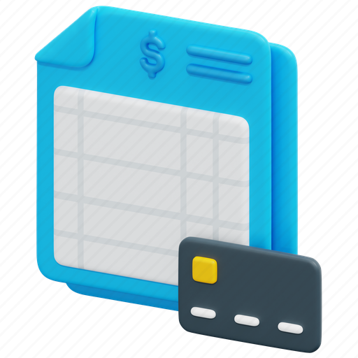 Expenses, accounting, spreadsheet, credit, payment, report, finance icon - Download on Iconfinder