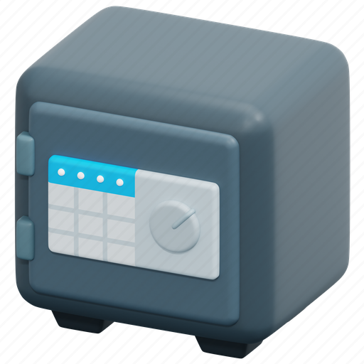 Safe, box, accounting, deposit, locker, safety, security icon - Download on Iconfinder