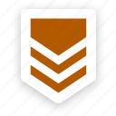 badge, rank, medal, military, army
