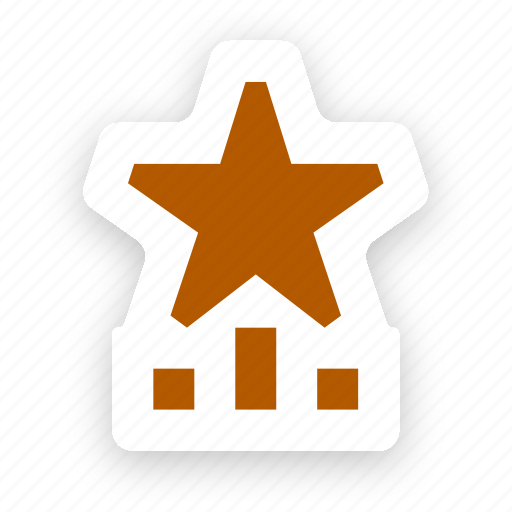 Star, raising, badge, rise icon - Download on Iconfinder