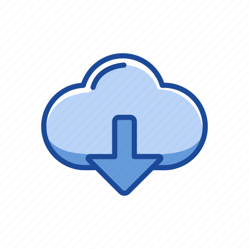 Cloud, download cloud, icloud, weather icon - Download on Iconfinder