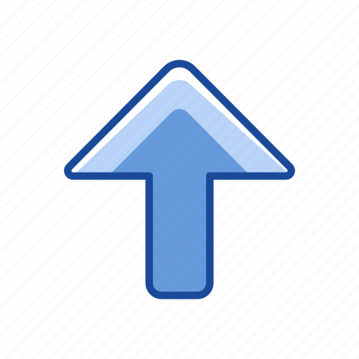 Arrow up, navigate, pointer, upload icon - Download on Iconfinder