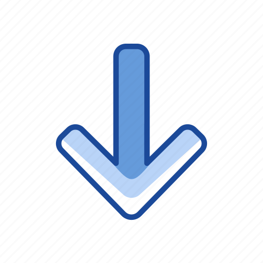 Arrow, arrow down, download, navigate icon - Download on Iconfinder
