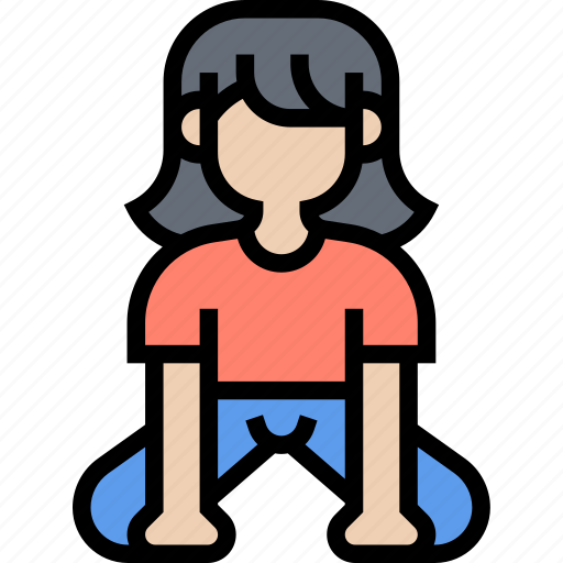Kneel, training, workout, bow, posing icon - Download on Iconfinder