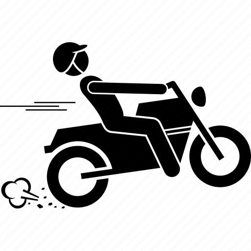 Throttle, motorcycle, motorbike, fast, zoom, accelerate, acceleration icon - Download on Iconfinder