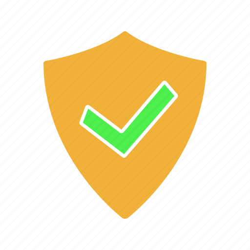 Approved, checkmark, protection, safeguard, safety, shield, verified icon - Download on Iconfinder