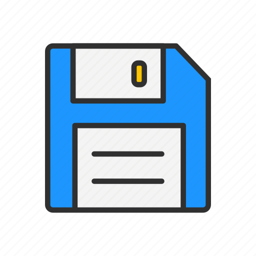 Disk, floppy disk, hard disk, save icon - Download on Iconfinder