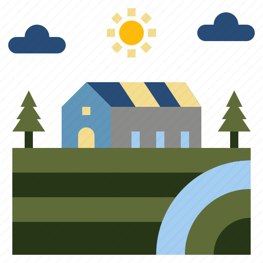 Farm, natural, farmland, countryside, agriculture icon - Download on Iconfinder