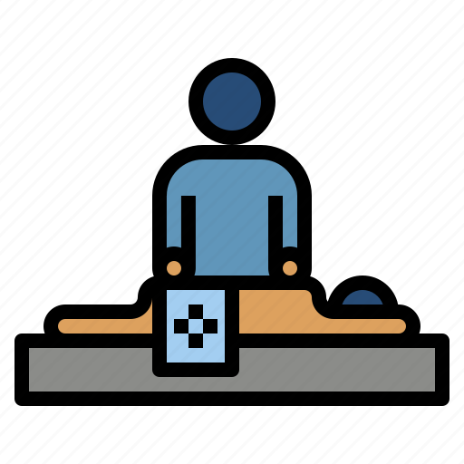 Masseur, therapy, massage, spa, relax icon - Download on Iconfinder