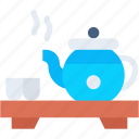 tea, hot, drink, cup, kattle, mug
