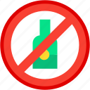 no, alcohol, banned, forbidden, drink, prohibition, alcoholic