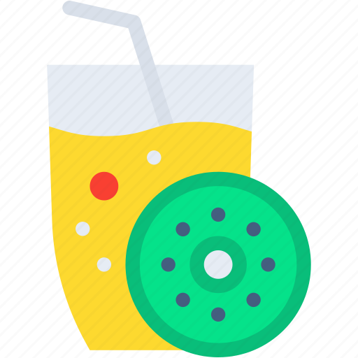 Juice, refreshment, smoothie, beverage, fresh, kiwi icon - Download on Iconfinder