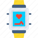 smartwatch, heartbeat, electronics, internet, of, things, watch, healthcare