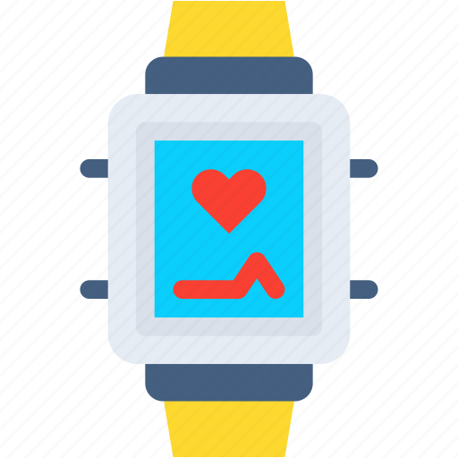 Smartwatch, heartbeat, electronics, internet, of, things, watch icon - Download on Iconfinder