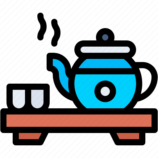 Tea, hot, drink, cup, kattle, mug icon - Download on Iconfinder