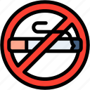no, smoking, warming, cigarette, forbidden, healthcare, signaling