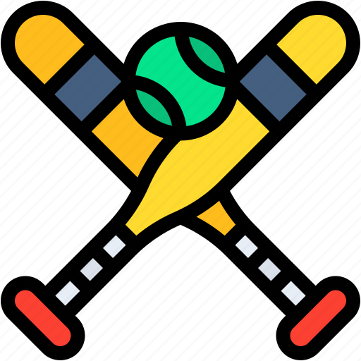 Baseball, sports, game, competition, hobbies, bats icon - Download on Iconfinder