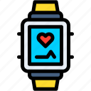 smartwatch, heartbeat, electronics, internet, of, things, watch, healthcare