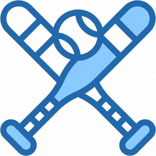 Baseball, sports, game, competition, hobbies, bats icon - Download on Iconfinder