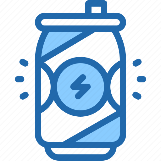 Energy, drink, caffeine, beverage, thunder, can icon - Download on Iconfinder