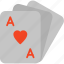 ace, cards, gambling, game, play, poker 